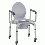 drive_medical_steel_drop_arm_commode_with_wheels_and_padded_armrests
